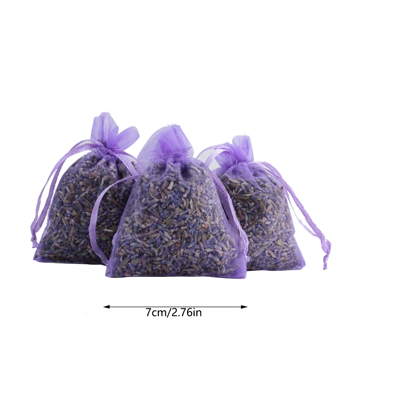 10pcs Lavender Sachets Bags,Natural Dried Lavender Sachets Moth-Proof For Drawers And Closets,Strong Smell Fresh Scents For Home - Image 4