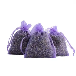 10pcs Lavender Sachets Bags,Natural Dried Lavender Sachets Moth-Proof For Drawers And Closets,Strong Smell Fresh Scents For Home