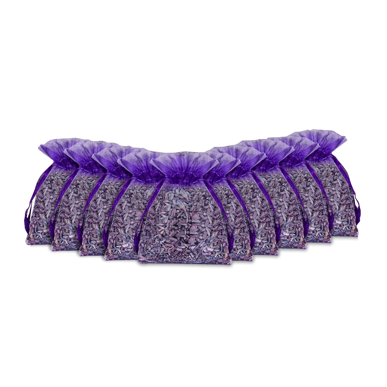 10pcs Lavender Sachets Bags,Natural Dried Lavender Sachets Moth-Proof For Drawers And Closets,Strong Smell Fresh Scents For Home - Image 3